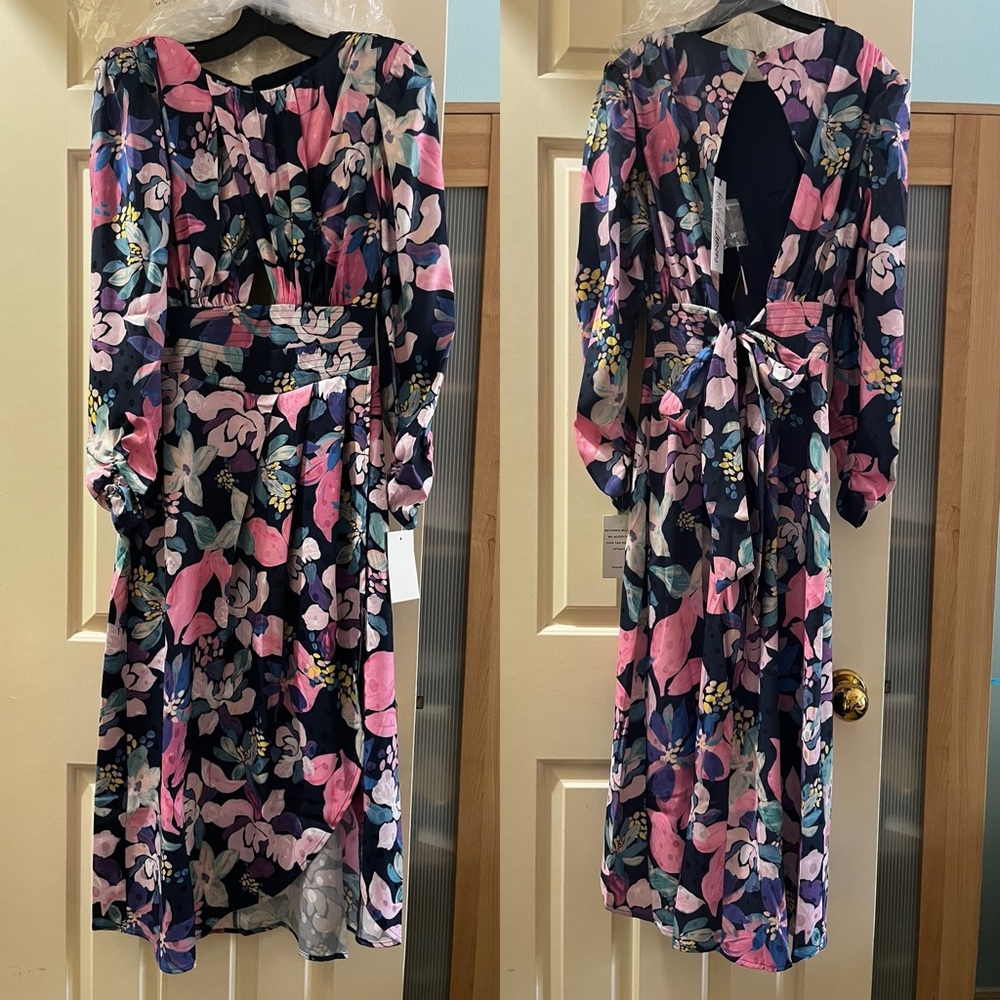 for love & lemons Victoria Floral Midi Dress